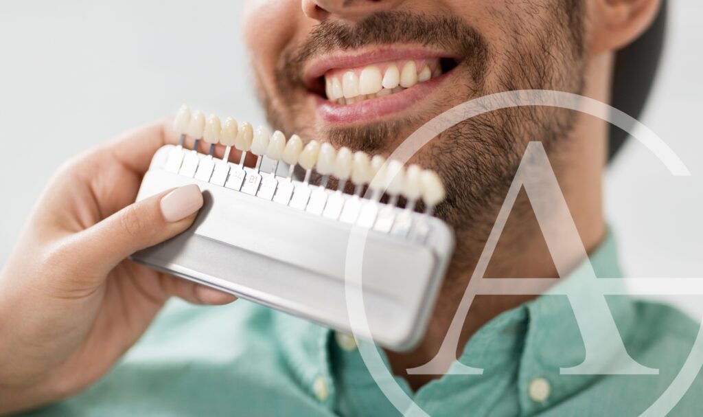 Pick the best shade for whiter teeth.