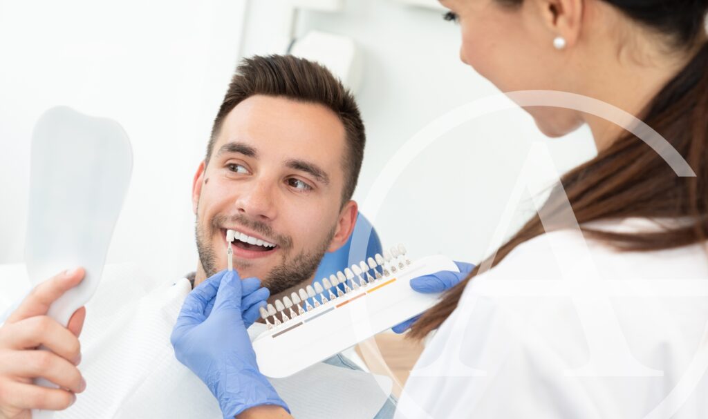 Get natural looking white teeth.