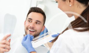 Get natural looking white teeth.