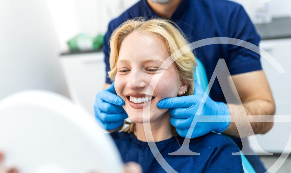 Inlays and onlays restore teeth.